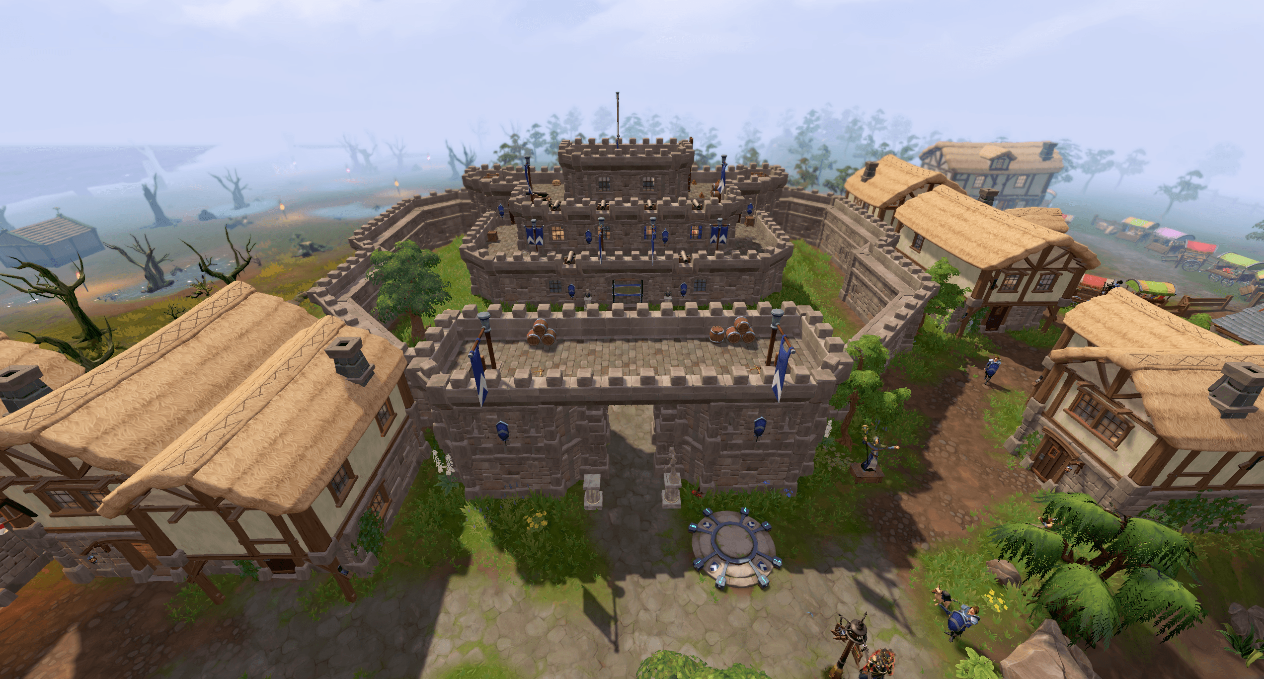 Lumbridge Castle using the Day Skybox