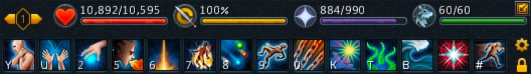 Full Manual Action Bar