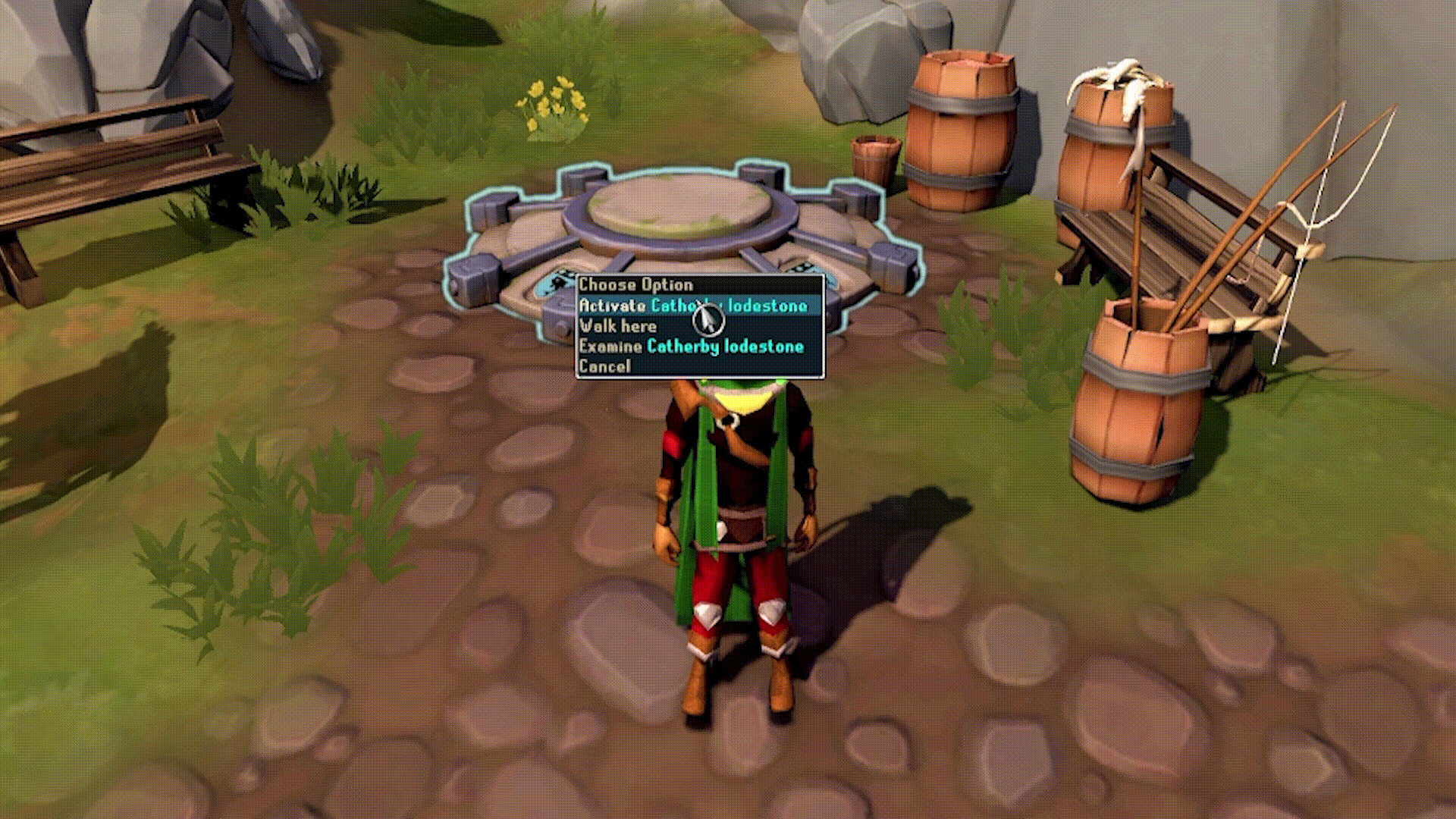 Activating a Lodestone