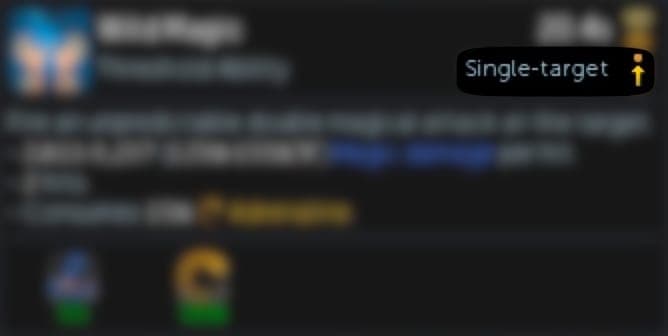 Wild Magic Target Information